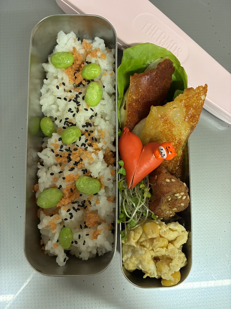 Obasan0141's tweet photo. #hakoyabento #lala弁当 #THERMOS #スリム弁当箱 #高校生弁当 #弁当記録 #お弁当作り楽しもう部
もう10月。 https://t.co/WYlHYHhD7w