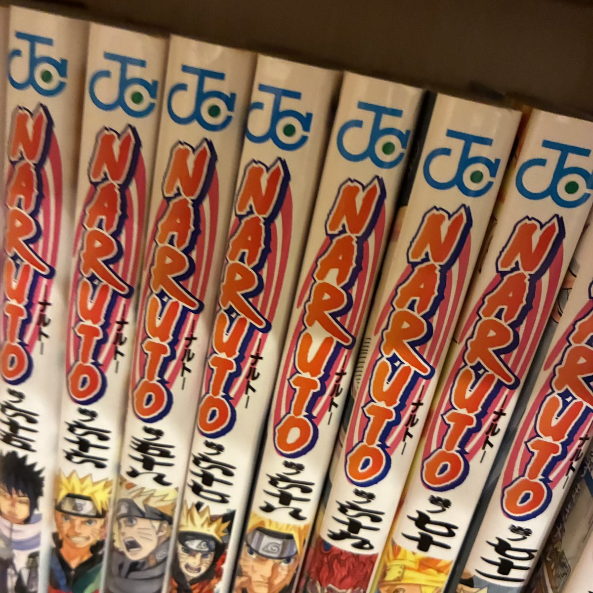 ranxx15's tweet photo. NARUTO68巻が話題だから私の持ってるやつ見てみたら印刷ミスの方だった🫣 https://t.co/eTkRcYyURY