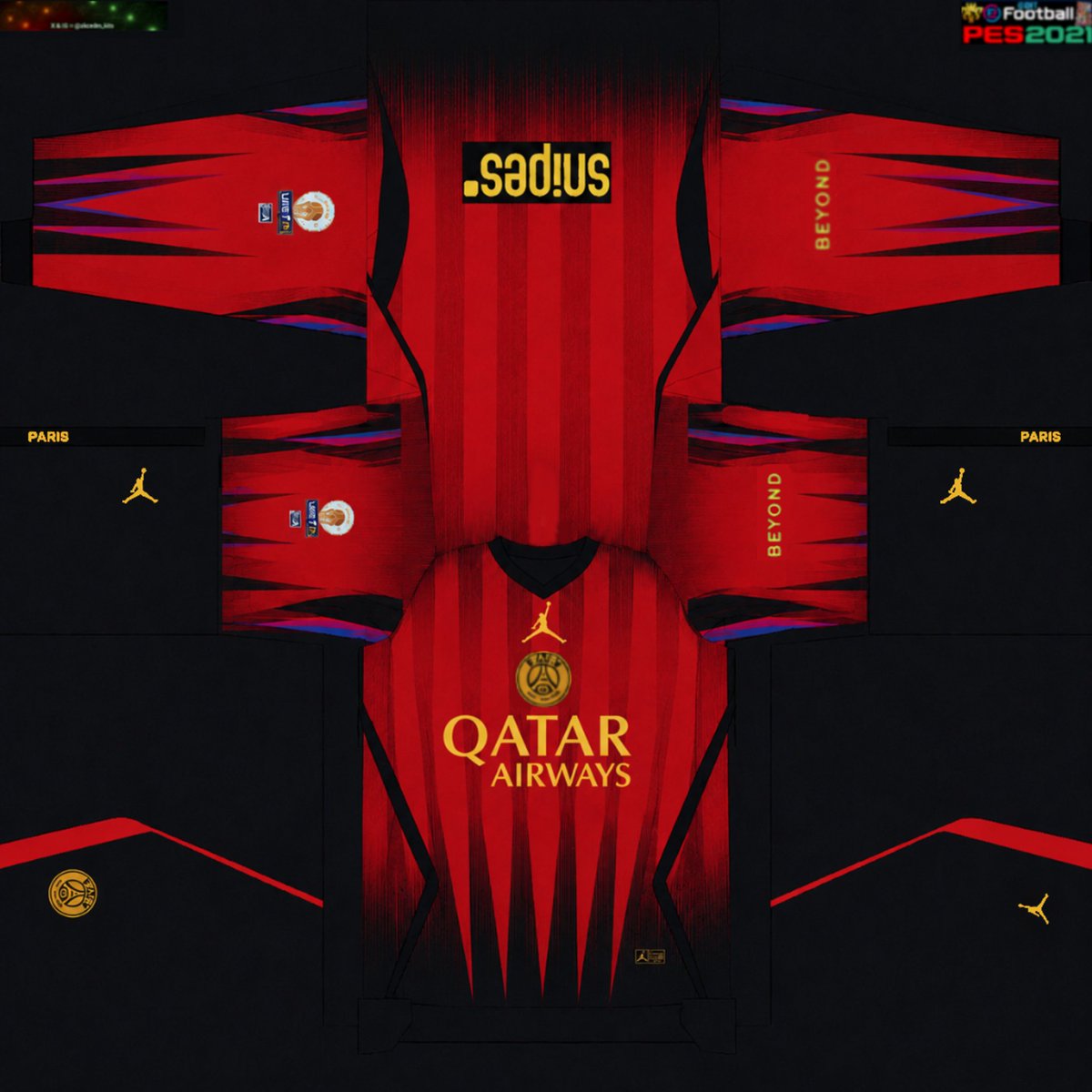 akcedm_kits's tweet photo. @PSG_inside @jp_kits @Nono1978Amc @VictorM14377650 @PaBas1602PES @meryoju_ @juanmdenize @jean_penot @tiger_pes @LStubkits @ClausVampire89 Official:PSG GK 2026-2027 Season Kits #drawing #akcedm #PSG #kits #pes2021 #pes21 #peskit #kitmaker #pes #eFootball #parissaintgermain #paris #allezparis #ParisSG #LesParisiens #LesRougeetBleu #icicestparis #beyond #snipes #qatarairways #Jordan @PSG_inside https://t.co/U21RHBg0oQ https://t.co/cNwoE03Vkv