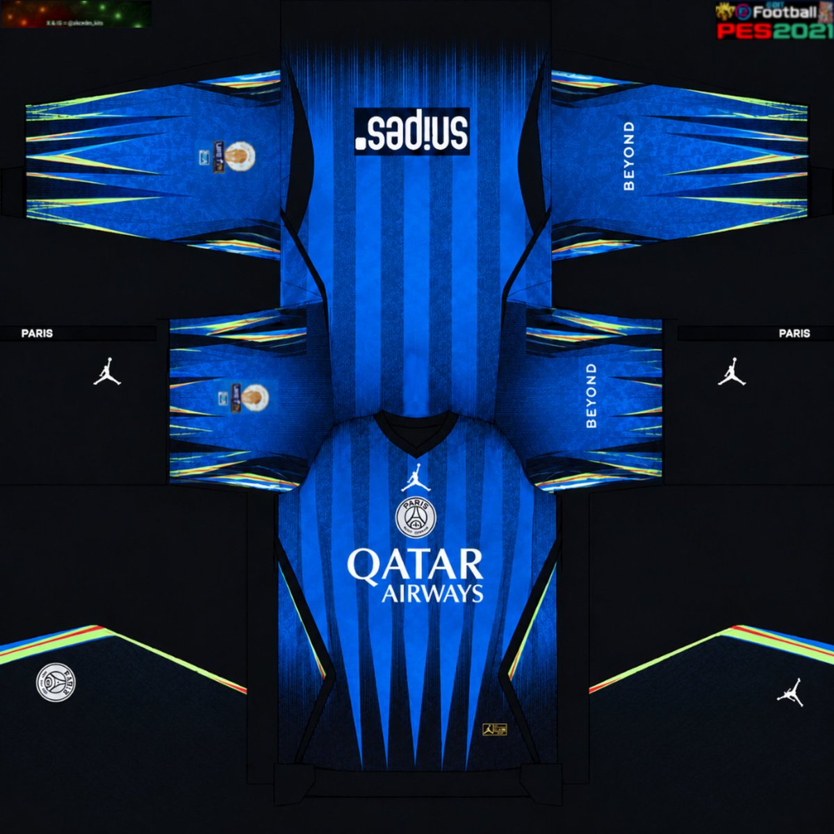 akcedm_kits's tweet photo. @PSG_inside @jp_kits @Nono1978Amc @VictorM14377650 @PaBas1602PES @meryoju_ @juanmdenize @jean_penot @tiger_pes @LStubkits @ClausVampire89 Official:PSG GK 2026-2027 Season Kits #drawing #akcedm #PSG #kits #pes2021 #pes21 #peskit #kitmaker #pes #eFootball #parissaintgermain #paris #allezparis #ParisSG #LesParisiens #LesRougeetBleu #icicestparis #beyond #snipes #qatarairways #Jordan @PSG_inside https://t.co/U21RHBg0oQ https://t.co/cNwoE03Vkv