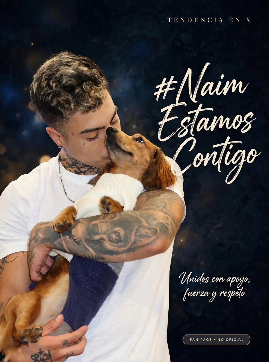 Naimdarrechi24's tweet photo. #Holatodos 🇲🇽 SI ESTAMOS CONTIGO PORQUE ERES REAL💙🥷🏼
#QueCancion Es Tu favorita???

#NaimNoEstaSolo https://t.co/Cv4rPcpHvR