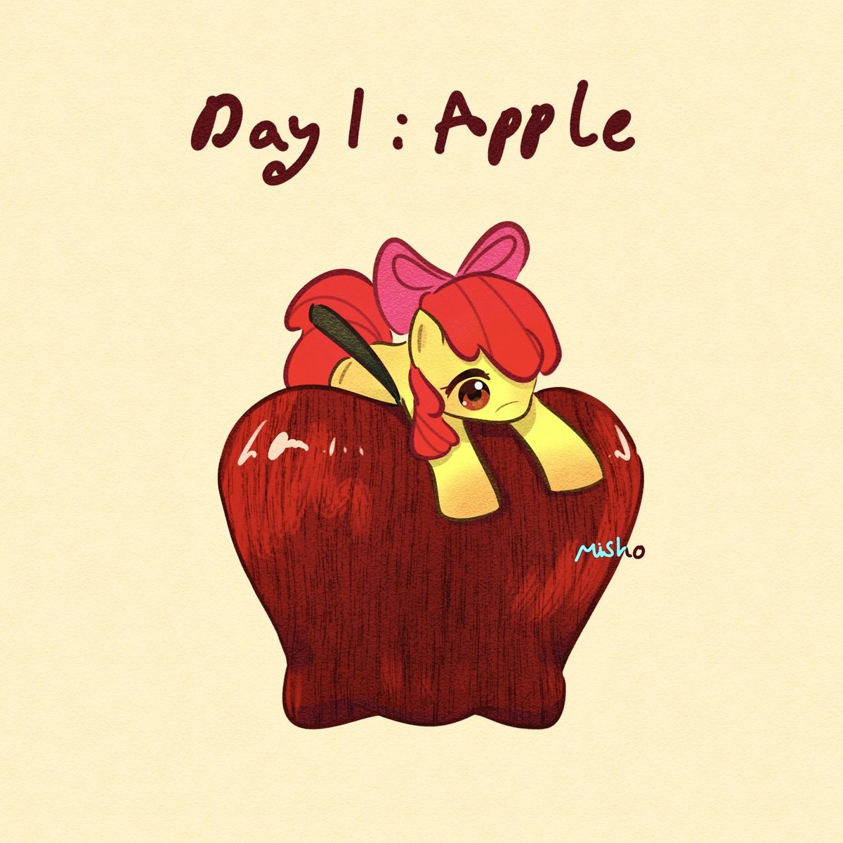 m_i_arts's tweet photo. #INKTOBER2026 DAY ONE
APPLE BLOOM

I hope I can do it this year https://t.co/9T9EWz54Wu