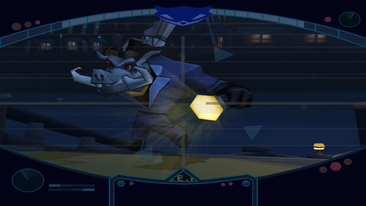 sleepyguymike's tweet photo. These guys used to scare the absolute shit outta me as a kid😵‍💫

Was there any guards that used to scare you in any of the sly games? 

#SlyCooper https://t.co/EwTvp2F3HA