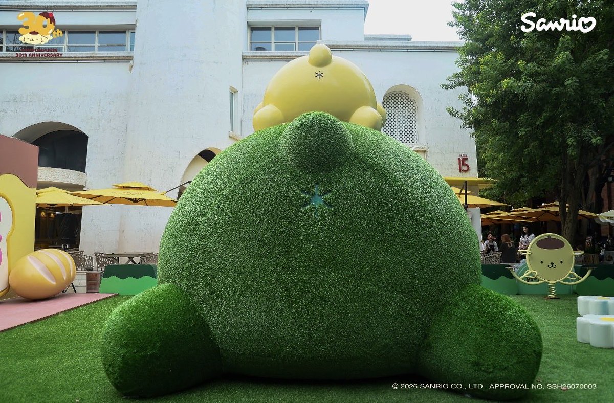 sanrio_fan_jp's tweet photo. 🌟💛【 海外イベント情報 】💛🌟

中国・上海にてポムポムプリンの「Pompom時刻」イベントが開催中🍮✨
クロワッサンの滑り台や大きな気球バルーンなど、ゆるくて可愛いフォトスポットが満載です📸💛

🗓️9月29日〜10月11日
📍上海浦東・EKA天物 玫瑰園

🍮✨🍮✨🍮✨🍮✨🍮
#ポムポムプリン #サンリオ https://t.co/gm27FGUanC