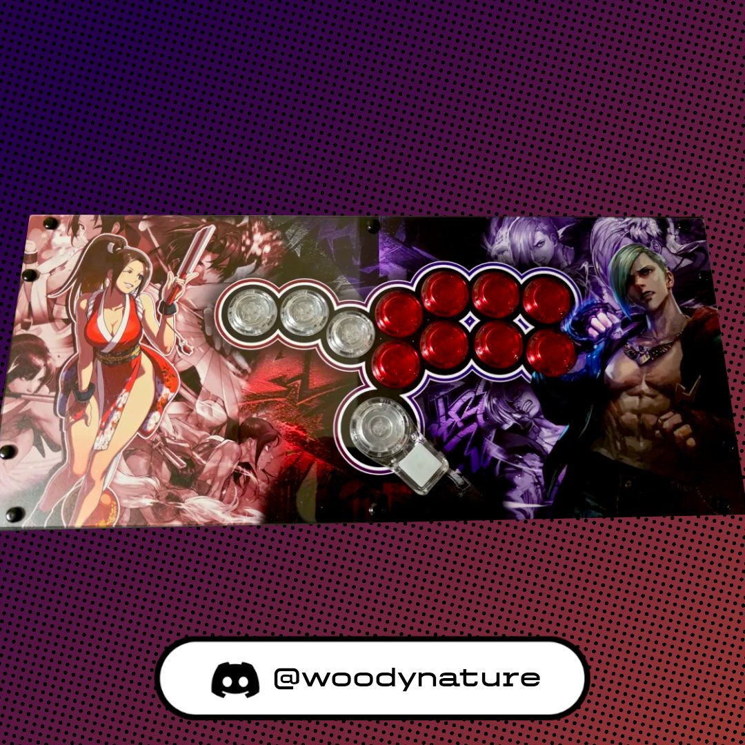 hitboxarcade's tweet photo. Mai and Ed custom art Hit Box
OP - woodynature (Discord)
#HitBox #Leverless #StreetFighter6 #SF6 #StreetFighter #KOF https://t.co/xqu8yzzZWS