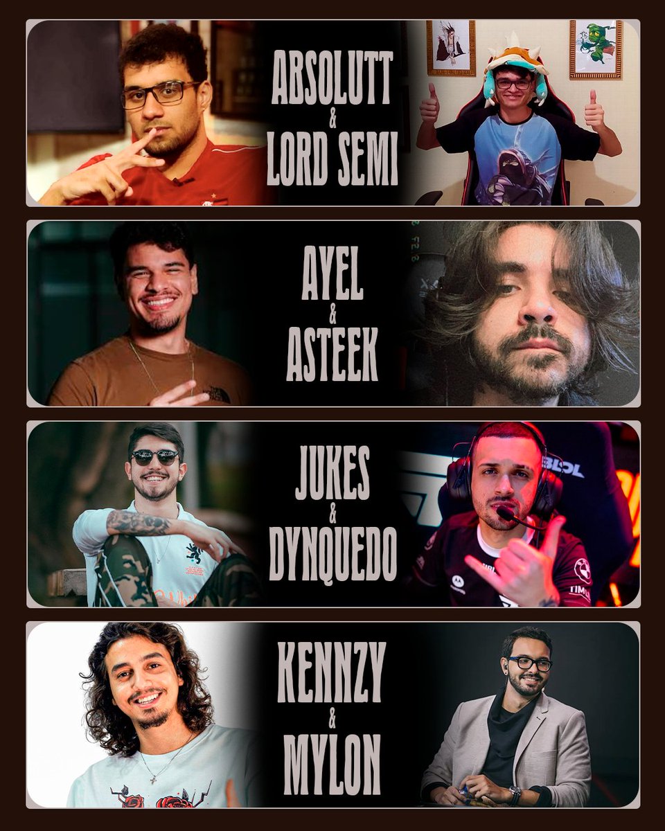 CBLOW_BR's tweet photo. Todas as duplas de presidentes foram formadas! Quem você vai querer acompanhar, hein? 👀

E amanhã 02/10, a partir das 13:00 teremos a transmissão do draft onde os times serão formados. https://t.co/2RlKKhHh8i