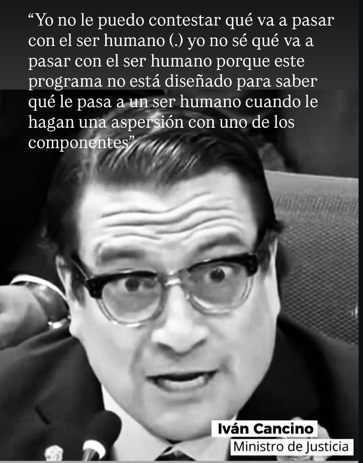 jorgerojas2022's tweet photo. “Yo no sé qué va a pasar con el ser humano” 

La respuesta del Ministro de Justicia al senador @DuvalierSanchez en el debate sobre aspersión aérea de cultivos de coca con glufosinato de amonio: https://t.co/PpecGwZk7R