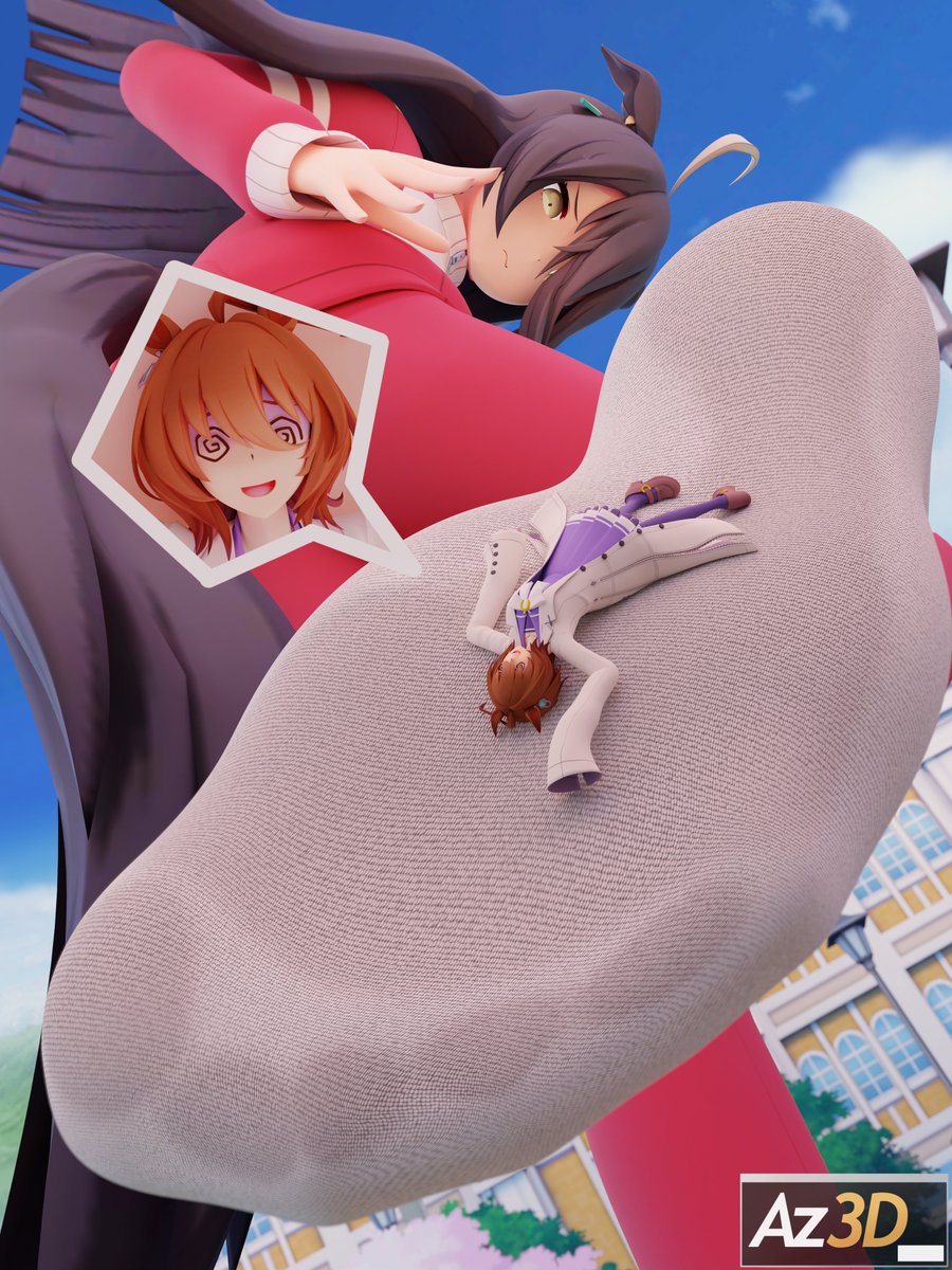 Az3D_'s tweet photo. Creeping Shadow, Wrong Tach-nology
☕Manhattan Cafe &amp;🥼Agnes Tachyon | Umamusume: Pretty Derby https://t.co/9FlRhrMd7b