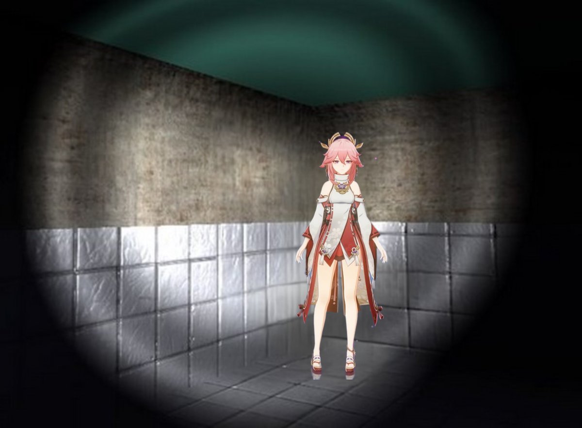 Moongemszz's tweet photo. Slender miko https://t.co/PdcS6rT2nC