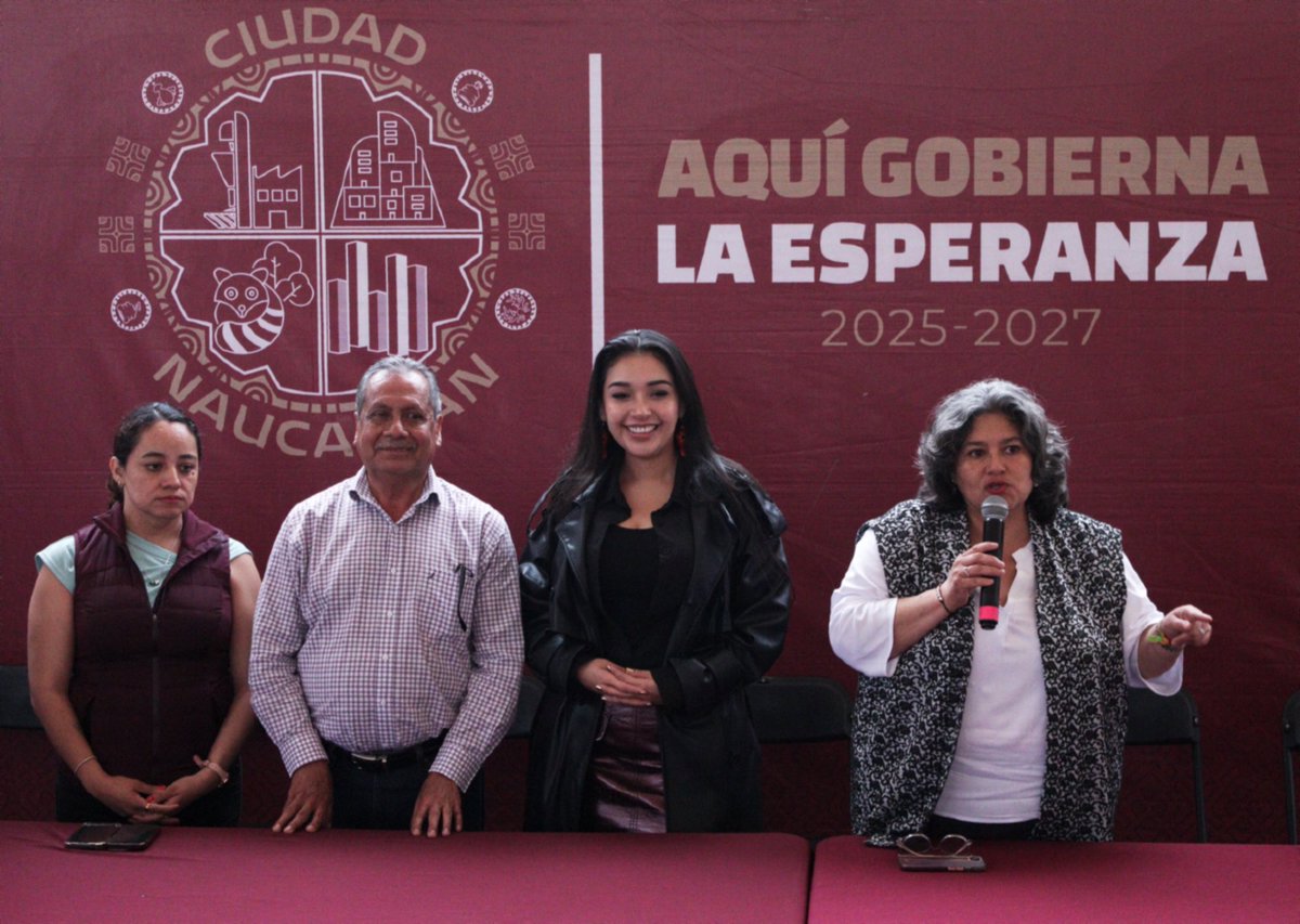 GobNau's tweet photo. El Gobierno de Ciudad #Naucalpan, a través del Sistema Municipal DIF, llevó a cabo la jornada “Cuidando de quienes cuidan” en #SanMateoNopala, un espacio para reconocer, visibilizar y respaldar a las personas que diariamente realizan labores de cuidado dentro de sus hogares.💜

#AquiGobiernaLaEsperanza