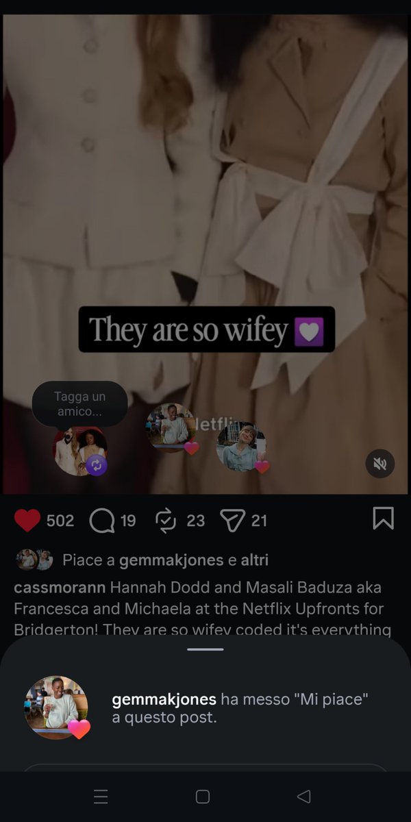 _esmelonghi_00's tweet photo. mmh lei sa qualcosa che noi non sappiamo ๐ o pure lei come noi le shippa #hasali #elisabethbridgerton #bridgerton #gemmakjones #hannahdodd #masalibaduza https://t.co/5pUyWzjMr5