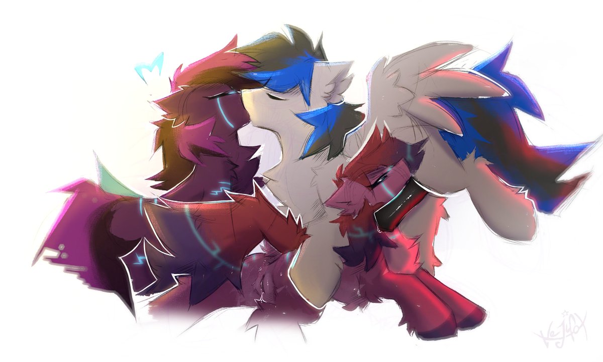 Kejifox's tweet photo. ❤️🩵💖 https://t.co/LNqhNWVXqT
