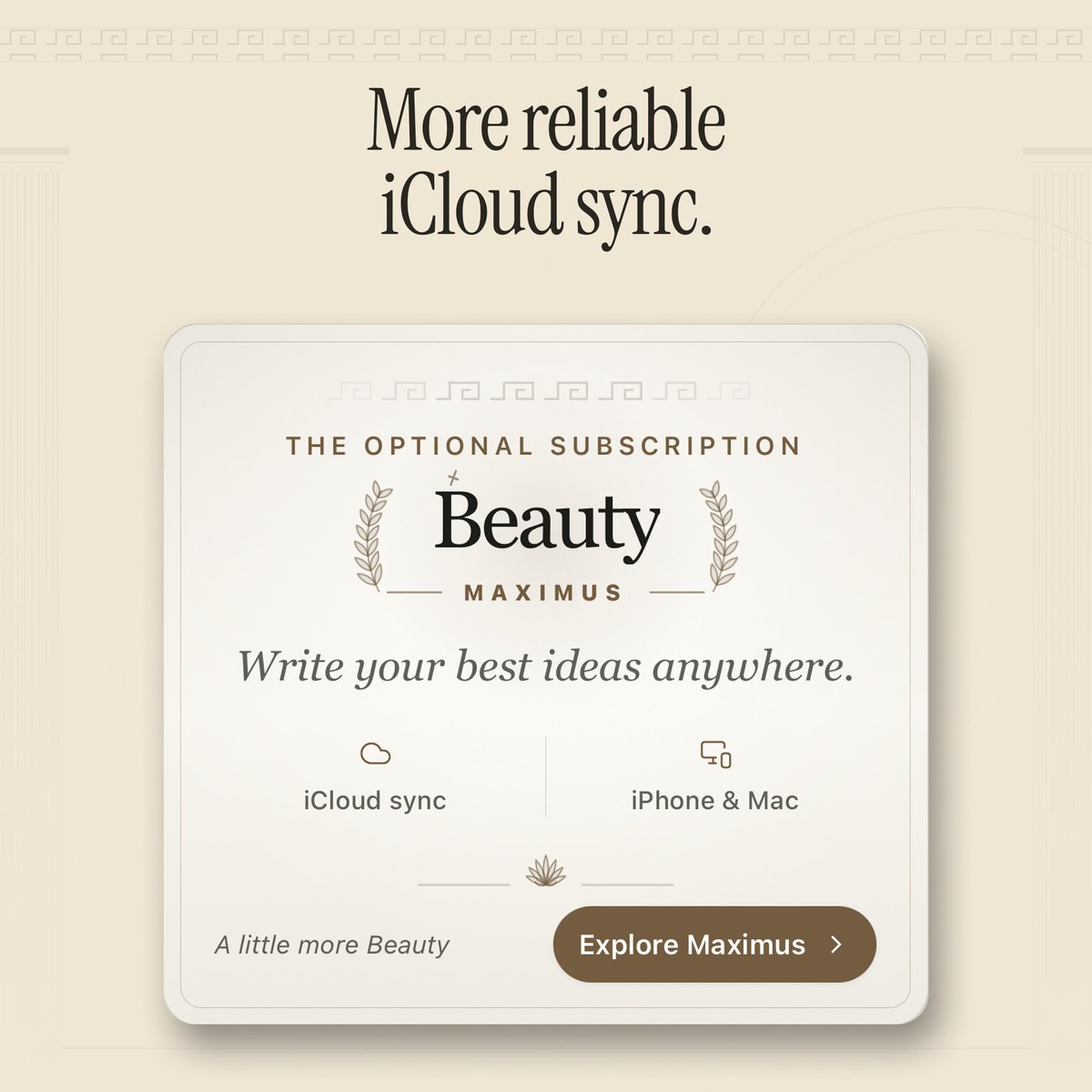 thiagoperes's tweet photo. @beautytheapp New iCloud sync engine https://t.co/xiWeuZu9sK