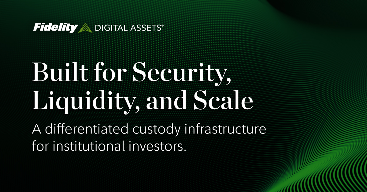 DigitalAssets's tweet photo. As digital asset markets mature, firms are looking beyond storage and asking a deeper question: What does institutional-grade custody actually look like?

The answer extends beyond wallet structure. Effective custody infrastructure should balance security, liquidity, privacy, and operational resilience while giving institutions the flexibility to participate in digital assets at scale.

At Fidelity Digital Assets, our custody model combines robust key management and risk controls with asset segregation. Assets are distributed across multiple wallets, addresses, key groups, and storage environments, while ownership and entitlements are maintained through rigorous controls.

This approach is designed to support:
• Privacy by reducing direct linkage between blockchain addresses and client holdings

• Risk management through the distribution of assets across multiple wallets and storage environments, avoiding concentration in any single location

• Liquidity by maintaining access to assets needed to facilitate trading, transfers, and client activity at any time while the majority of assets remain protected in deep cold storage

• Flexible entitlement structures and infrastructure designed to scale to meet the evolving and unique client operational needs

Combined with 24x7 on-site security, hardened storage facilities, and multi-person approval requirements, these measures are designed to help eliminate single points of failure while supporting the highest standards of asset protection.

As institutions evaluate custody providers, understanding how assets are safeguarded is as essential as understanding where they're held.

Interested in learning more about our approach to institutional digital asset custody? Get in touch: https://t.co/PQDcx5AopJ