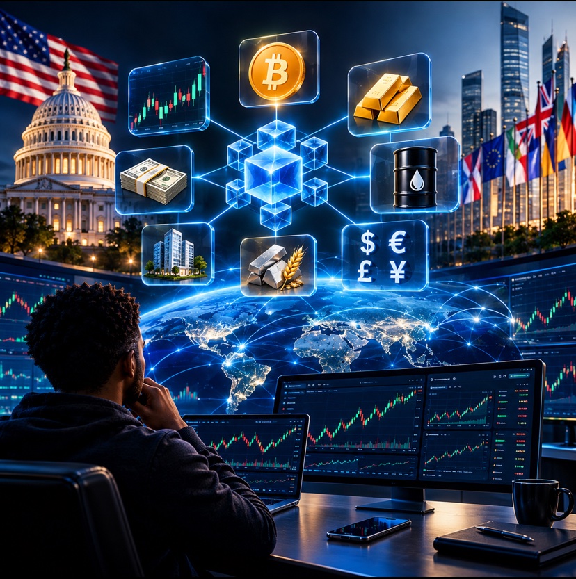 KingMancer's tweet photo. The U.S. wants to lead the next financial revolution. The CLARITY Act is part of that push, clearer rules for digital assets, a framework for innovation.

But the bigger story isn't just crypto regulation. It's tokenization. Stocks, funds, commodities, all potentially moving onto blockchain infrastructure. More flexible access, digital settlement, closer ties between traditional and crypto markets.

Other financial centers will have their own reasons to keep pace. This isn't just an American conversation.

I'm already watching crypto and traditional markets side by side through BingX. The future of finance is multi-asset. The question is how fast it gets there.

Do you think most assets eventually become tokenized?

#Tokenization #Finance