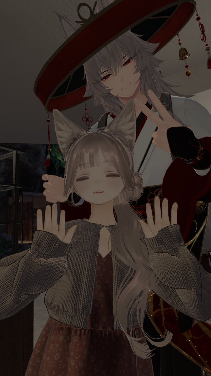 Ryuuiti_VRC's tweet photo. おはよぉ(  ¯꒳​¯ )ᐝ
今日からまたお仕事だよっ
眠たいけど頑張って来るね！🐺 https://t.co/zvkGGfZKN7