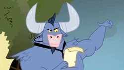 H0r53f7y's tweet photo. A post commenting about Satan in the latest merch drop made me wonder something: has anyone associated him with Iron Will before, either for comparison or crossover hangout/ship?? #hellaverse #HelluvaBoss #mlpfim #helluvasatan #HelluvaBossSatan #fimironwill https://t.co/9lmqmc5nLX