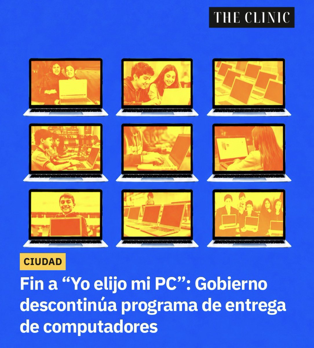 aargandonanunoa's tweet photo. Ayer el alcalde Sichel entregó 971 computadores financiados por JUNAEB a estudiantes de 7° de Ñuñoa. Hoy se supo que el Presupuesto 2027 del gobierno que apoyó elimina ese programa.
Alcalde, esperamos que pida su reposición. https://t.co/NQ7XN6FBqk