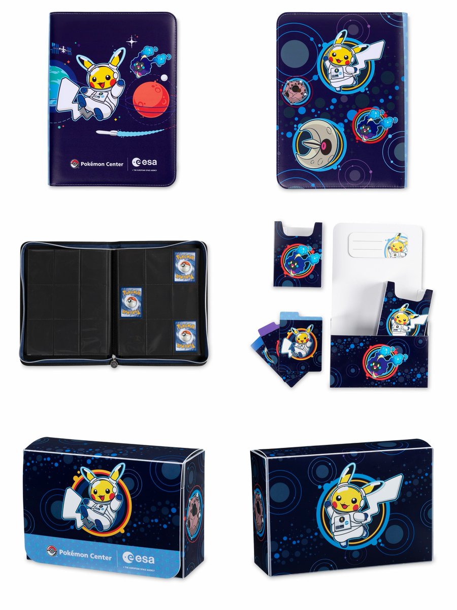 pikachu_pcn's tweet photo. Pokémon × ESA Collection
ポケモン × 欧州宇宙機関 コレクション

ぬいぐるみ、ポケカグッズ、パッチ、ピンズ、アパレル

海外ポケセン及びOfficial ESA Shop（オンライン）にて

↓詳細はリプ欄で https://t.co/flXwiS2rbS