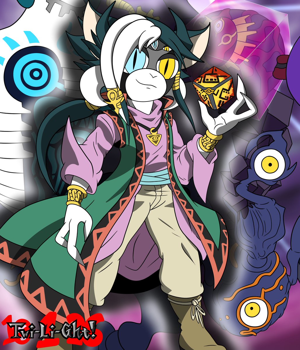 OnyxTwilight's tweet photo. Its that time of the year again! And probably the only time I really post here, but eh, I hope to change that soon.

As for the 8th year of my costume art batch tradition, Im starting strong with Onyx as Aigami from Yu-Gi-Oh!: The Dark Side of Dimensions! Lets go Cubic support! https://t.co/Coq5VjM2ku
