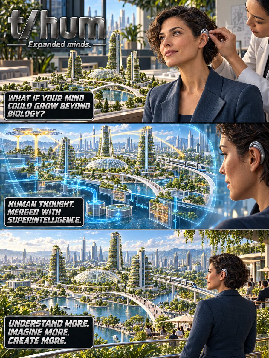 transhumanistsi's tweet photo. There are things we cannot yet imagine because we do not yet have the minds to imagine them.

We want to find out what they are.

Human consciousness, merged with superintelligence.

t/hum https://t.co/XXp7hbWhBz