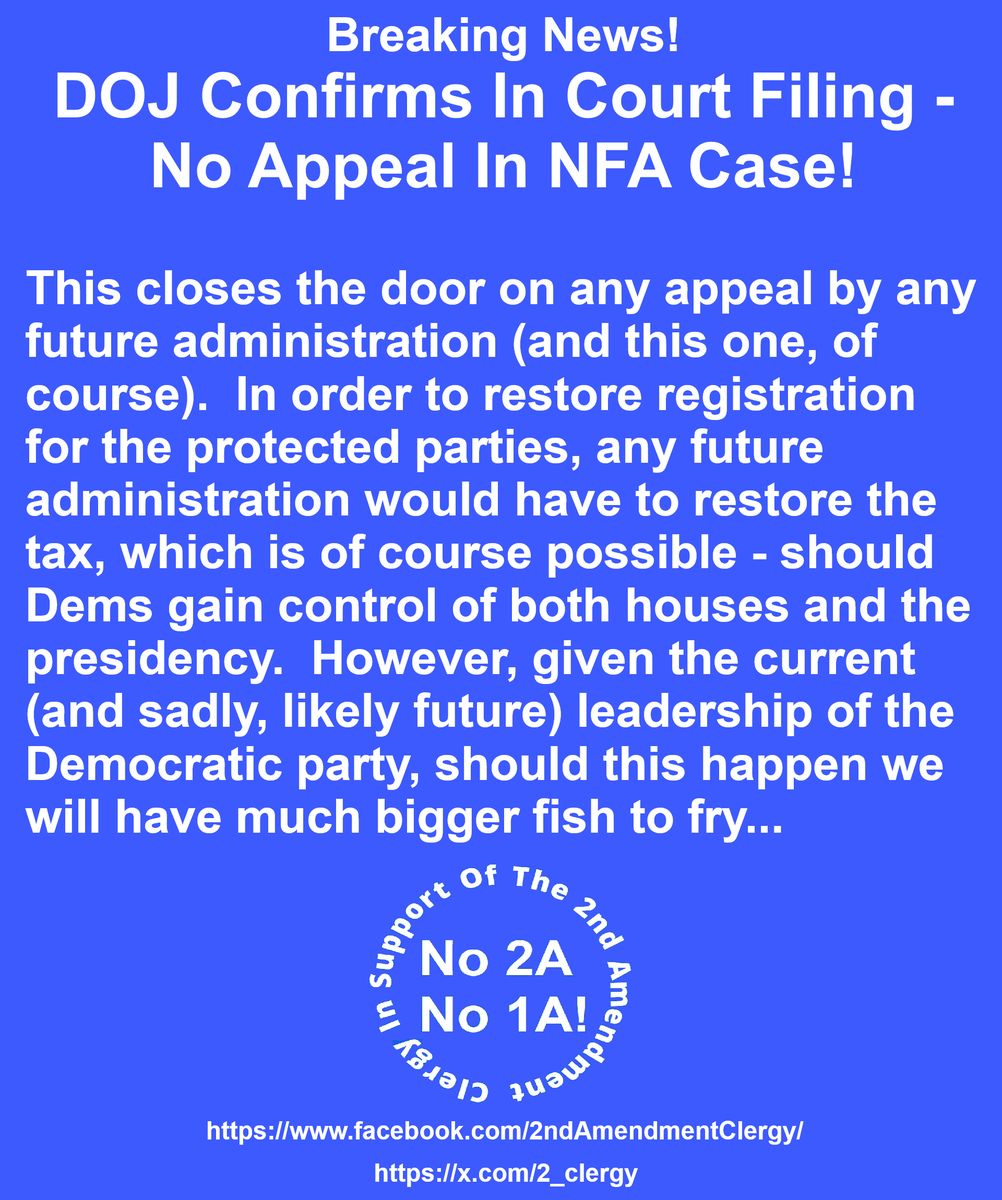 2_clergy's tweet photo. Source: https://t.co/xchU2INbHf
#GunRights, #2A, #2ARights, #2ndAmendment,
#ConstitutionalCarry, #CCW, #ConcealedCarry
#DGU, #DefensiveGunUse https://t.co/9m151fqYVH