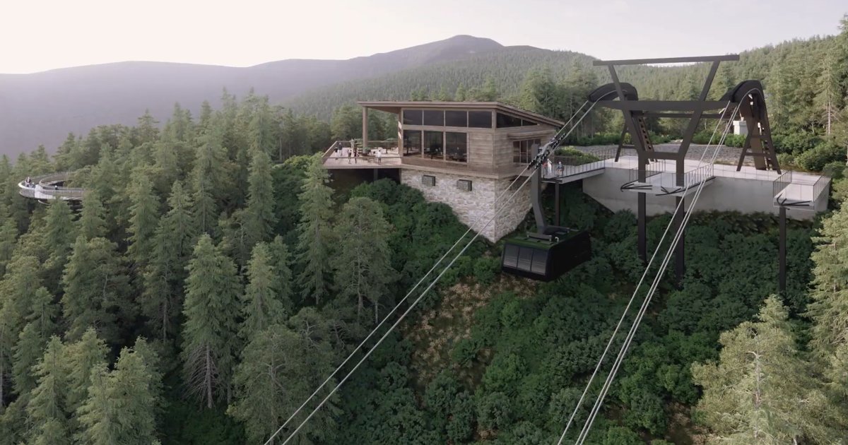 missoulian's tweet photo. Three years after the Forest Service rejected a proposed tram line to the top of a prominent mountain outside Hungry Horse, a national hospitality company has revived the controversial project. ➡️ Find link to story in bio https://t.co/eTfdsH1pXs