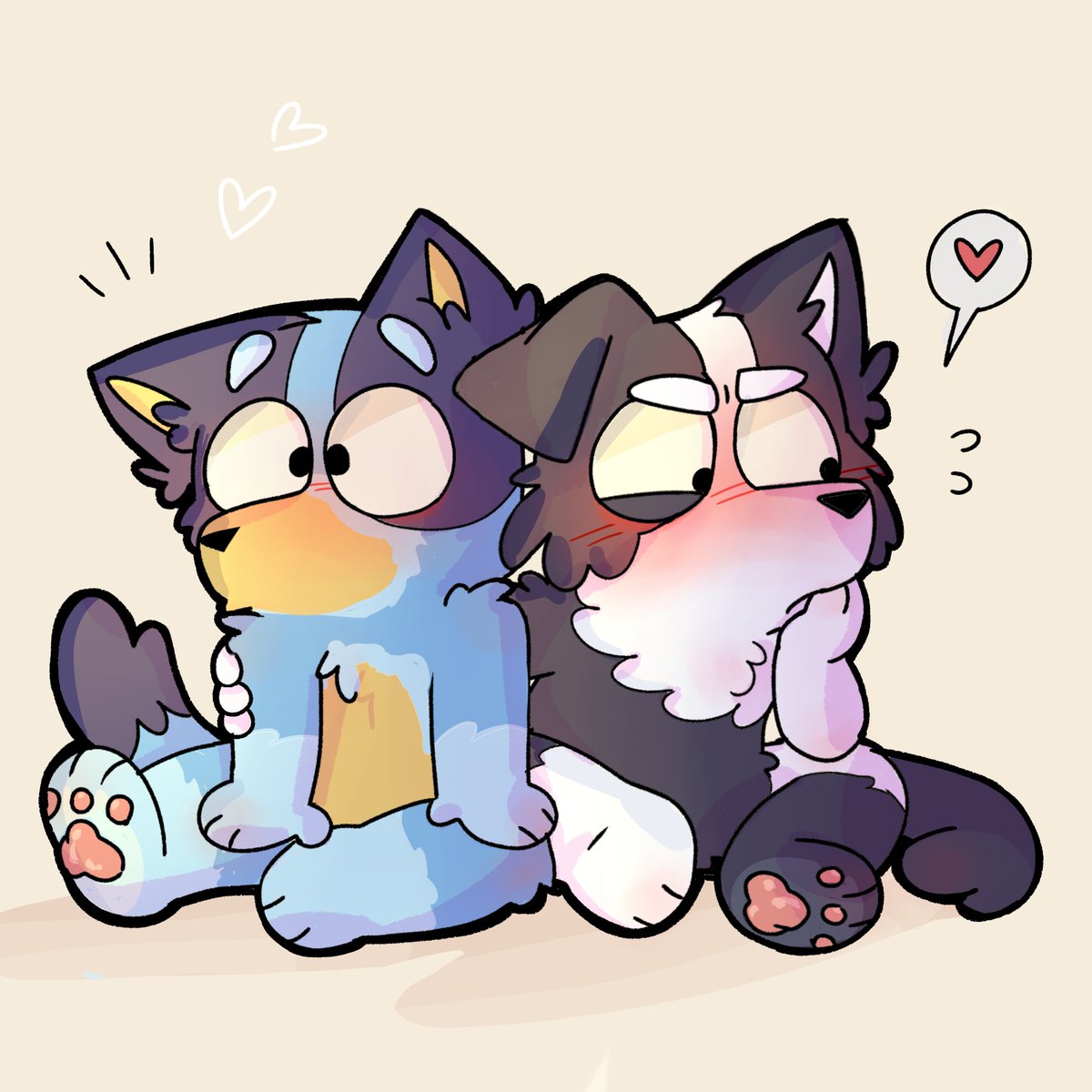 Smiyeen's tweet photo. Volví con Bluey XD
Bluey x Mackenzie canon 🥺

#Bluey #BlueyArt #fanart https://t.co/ZmaGkf4idA