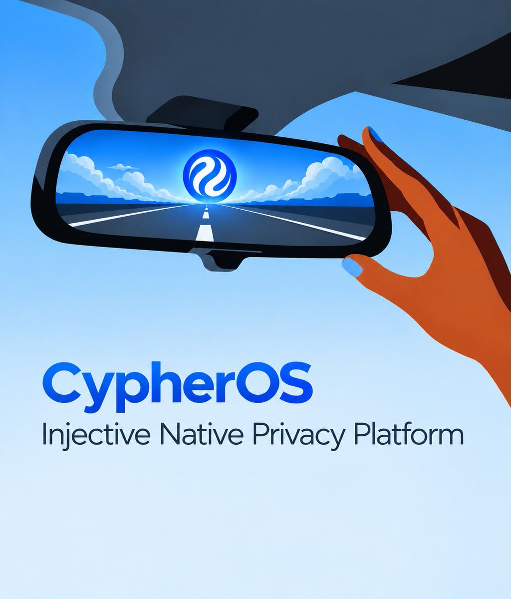 professor34__'s tweet photo. Injective just gave us the first look at something very interesting..

Meet CypherOS  @injective’s native privacy platform built to bring confidential transactions, private trading and tokenization onchain.

and this is a big deal for the next phase of onchain finance.

not every transaction needs to be visible to everyone.

Institutions, traders, businesses and large-scale capital often need privacy around their positions, strategies, counterparties and assets.

CypherOS is designed to unlock that missing layer while keeping the benefits of onchain finance.

➥ Institutions can move capital without exposing every position.
➥ Traders can execute strategies without putting everything on display.
➥ Real-world assets can be tokenized with privacy built into the experience.

coz transparency is powerful, but not every piece of financial activity should be public.

so thats the gap CypherOS is aiming to solve.

we are already seen injective push onchain finance through RWAs, trading, speed and institutional infrastructure
now privacy is entering the picture.

Private finance is coming onchain and its being powered by $INJ