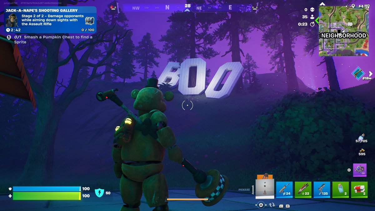 JasonVoorheesFN's tweet photo. Not cool fortnite. Shat myself https://t.co/jcKodMJwdt