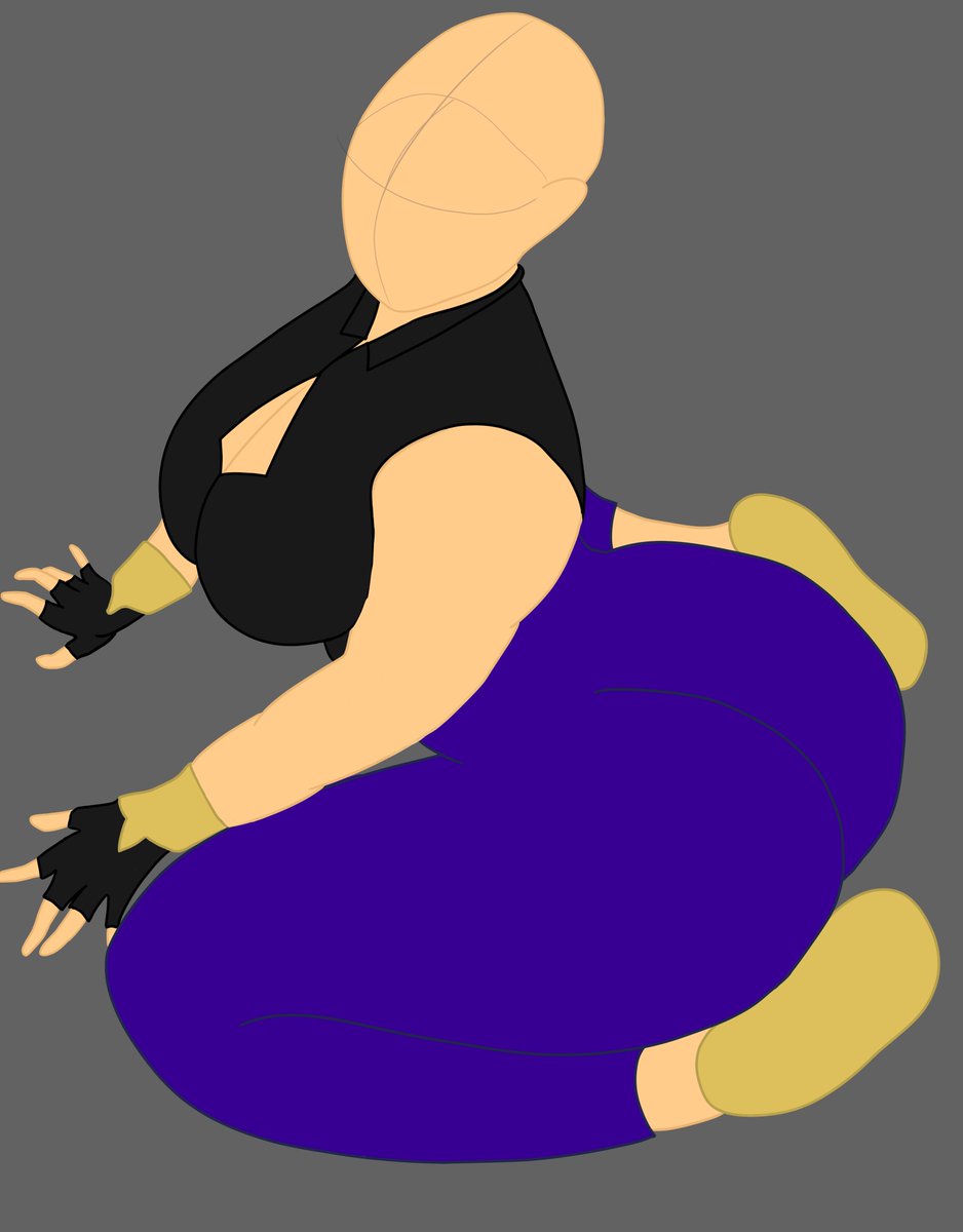 PBlueJayWrites's tweet photo. Thicc Femtio WIP update

(Yes it has been literally months since I've worked on it but don't focus on that focus on big boobs and butt) https://t.co/Xay3CVWSNd