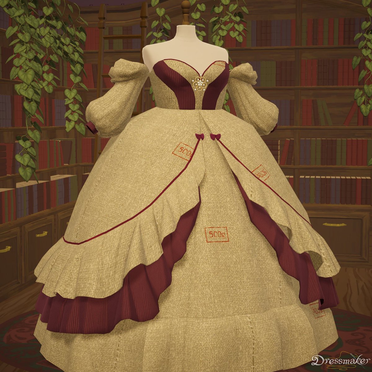 himederecosplay's tweet photo. Burlap Masterpiece #Dresstober  @heonie_bunny @UmWabiSabi https://t.co/Wat6lfaYb9