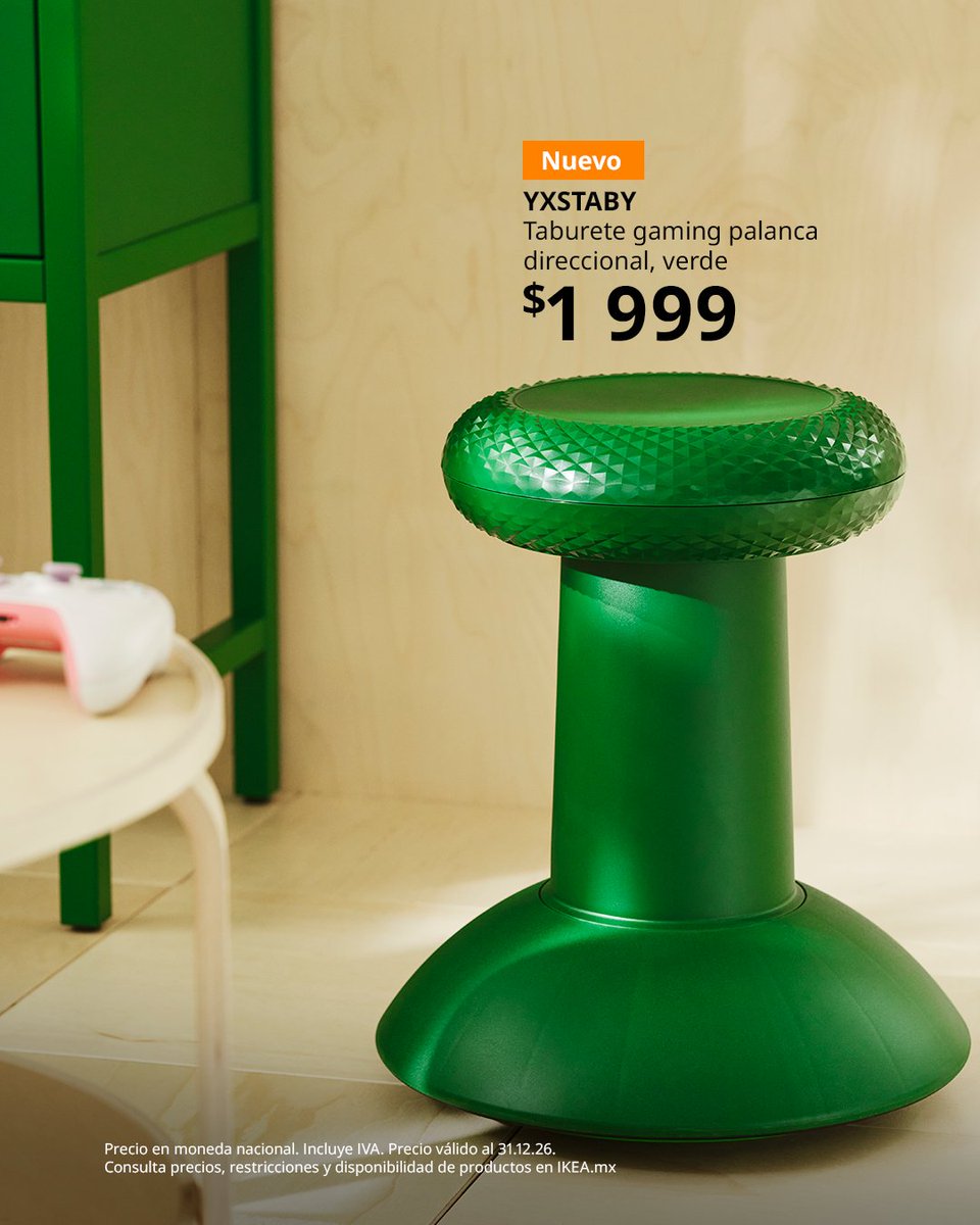mx_ikea's tweet photo. Sí puedes tenerlo todo. Cada producto de la colección YXSTABY está hecho por diseñadores de IKEA y XBOX y combina funcionalidad, confort, referencias gamer y la elegancia del diseño escandinavo. https://t.co/wOPzfB4IPn