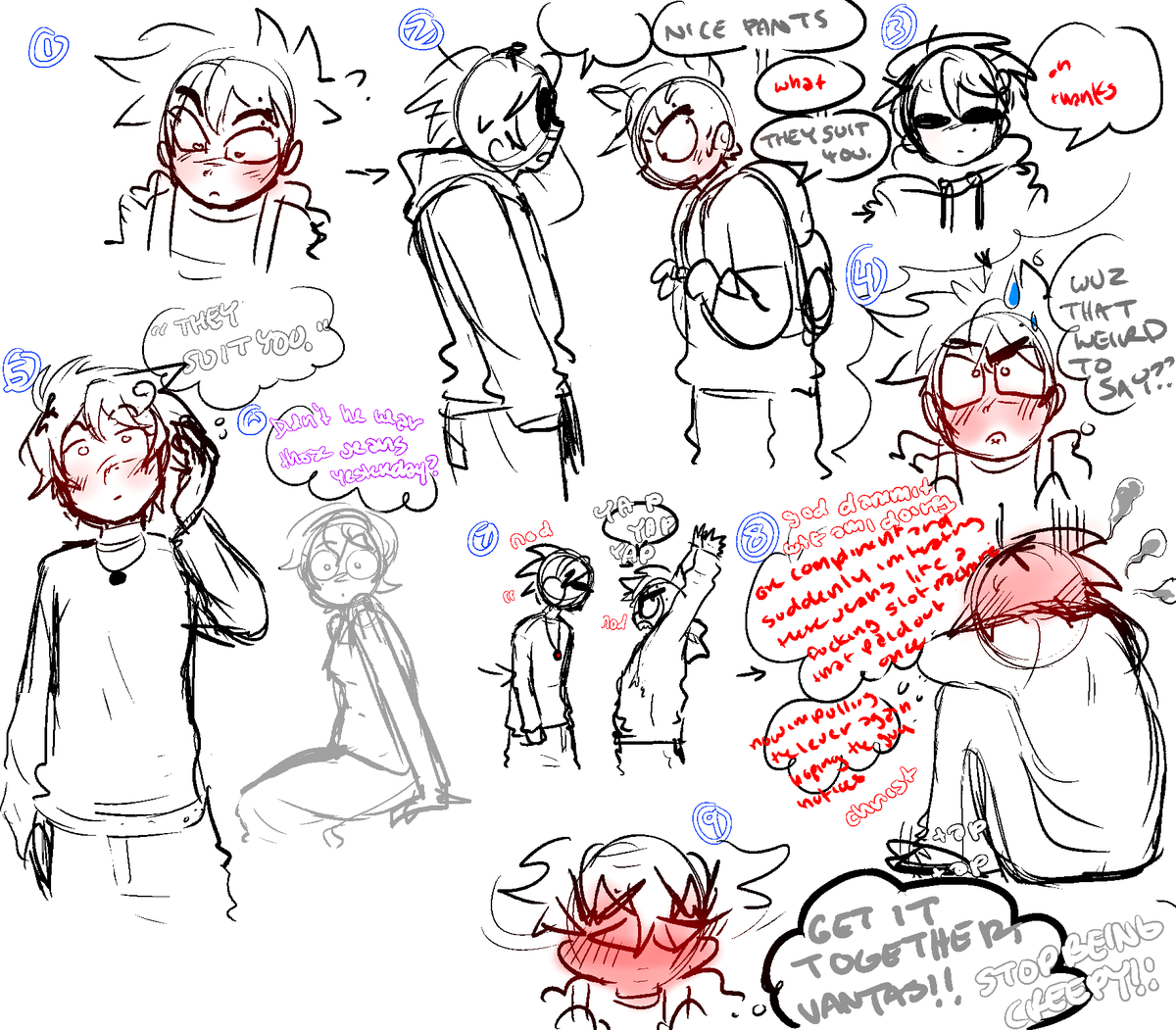 Inappleswetrust's tweet photo. #DAVEKAT #AU A LIL SNEAK PEAK @ MY AU HEHEHHE THEYRE SO CUTENESS https://t.co/LVa3z82dR2