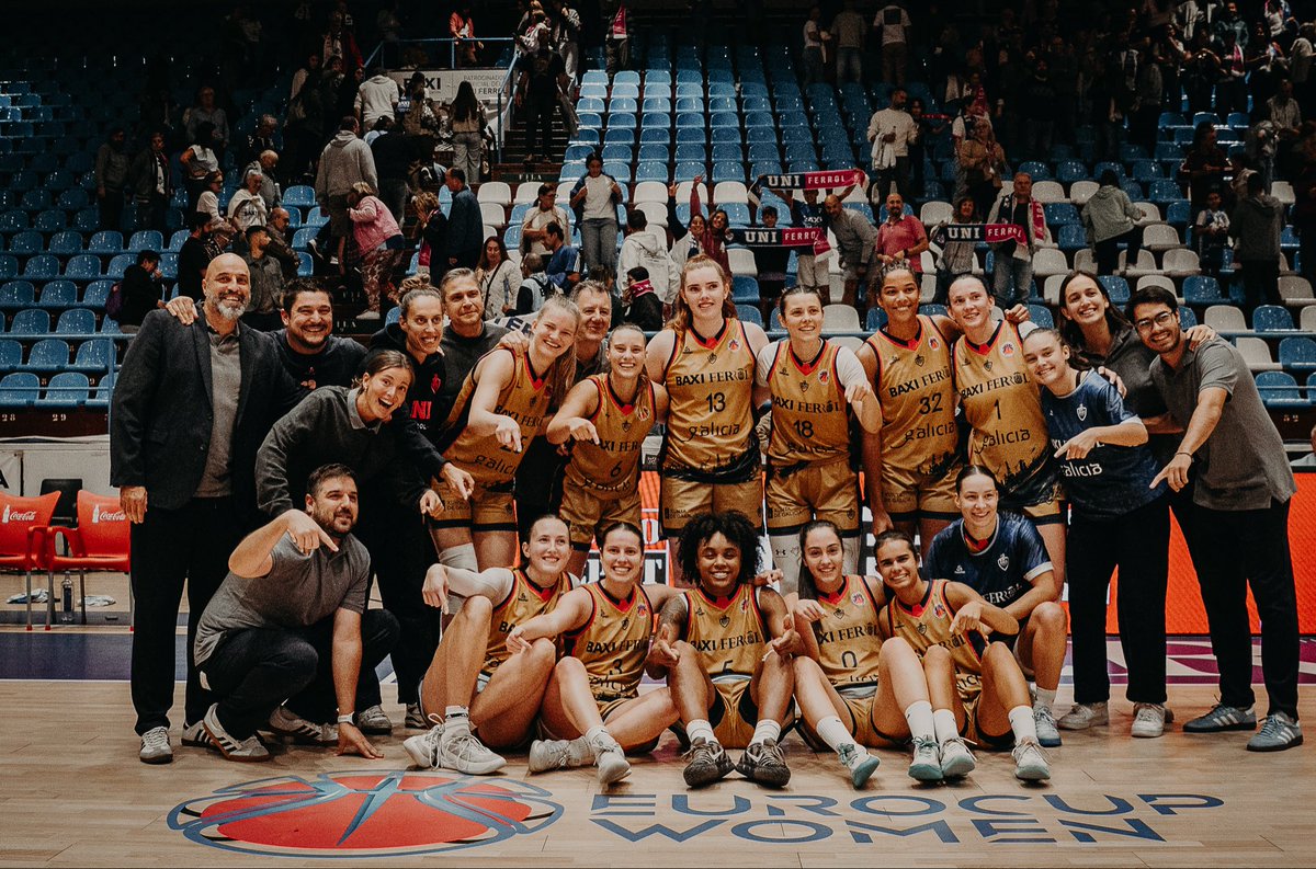 JaviMasaguer's tweet photo. @EuroCupWomen 3.0 !

#nuestroCamiño!

Ahí vamos @UniFerrol https://t.co/AFO8yJKbIh