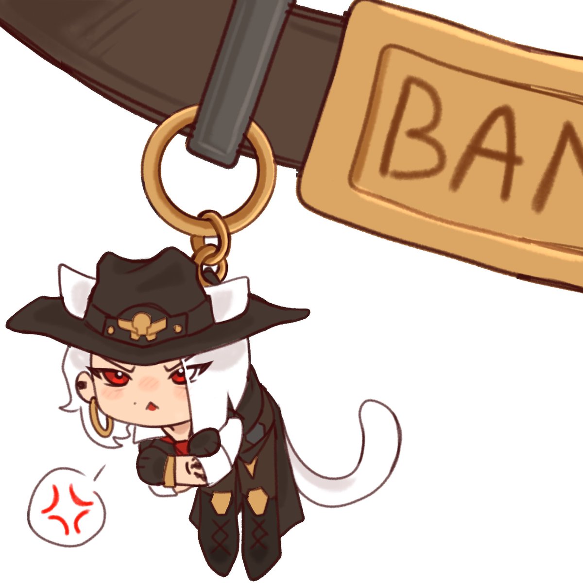 deadlockette's tweet photo. happy birthday ashe! #overwatch #overwatchfanart https://t.co/4Npt2gqrAA