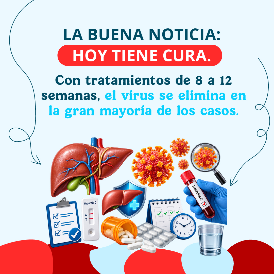 GrupoNeolpharma's tweet photo. La hepatitis C es una de esas condiciones que no avisa🤫 Puedepasar años sin síntomas mientras afecta al hígado, y aun así se detecta con un simple análisis de sangre.
Y sí: hoy se puede curar💛
¿Ya te hiciste la prueba alguna vez?
#Neolpharma #HepatitisC #CuidaTuHígado https://t.co/wDMu3PvVv5
