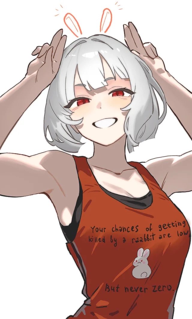 TheLibraryLOR's tweet photo. 🐇| [y’know, her shirt is pretty good advice.] https://t.co/4fdncqNkKU