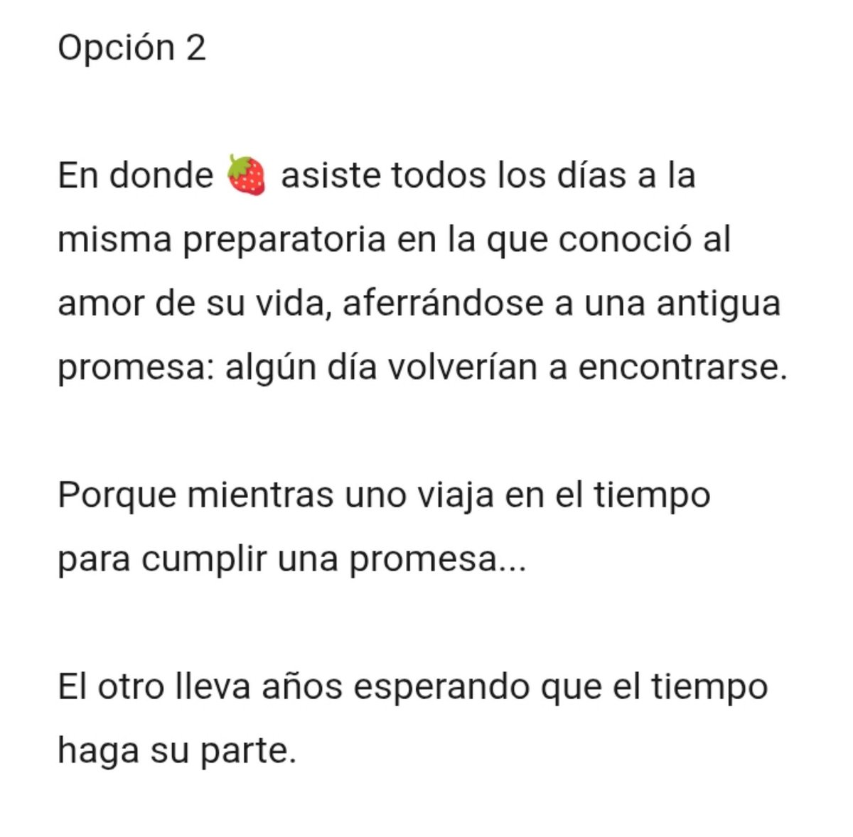 niideayeri's tweet photo. No recordaba que tenía esta joya en mis notas.

Ambientada en los 90's en donde la sexualidad aún era bastante cuestionable y que por eso no habían podido vivir su amor 🗣️🗣️ https://t.co/pkVEf7l2US