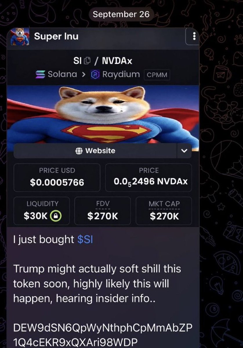 SOLWHALEDYOR's tweet photo. I gave you buy $SI at $250K, it went to $68M

I gave you $PAID at $500K, it went to $52M

I gave you $Musebook at $350K, it went to $46M

I gave you $EACC at $750K, it went to $30M

still not following me? your going to stay broke! 😂 https://t.co/ShkXiOLVLS