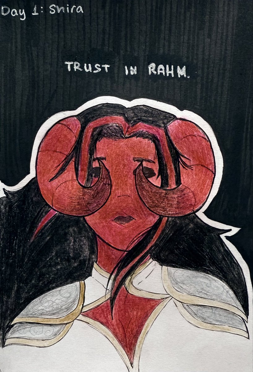 sodarealm's tweet photo. Shira!!! I will def be revisiting this symbolism and concept later and maybe make a digital illustration #realmtober #realmdnd https://t.co/syyuQXsrbB