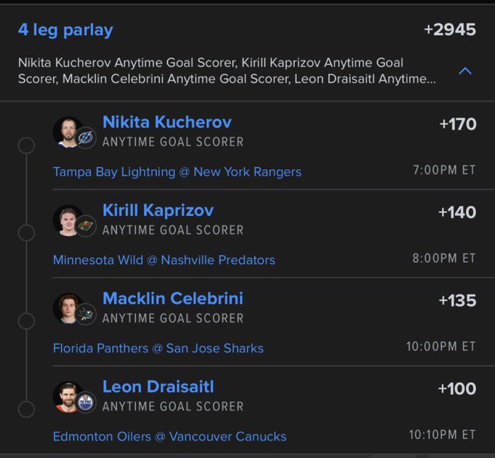 ParlayWithMia's tweet photo. NHL ATG  MAGIC🏒❄️

➡️—>Click the Link In My Bio to Join The Chats For Daily Secured Fire🔥 Picks

#MLB⚾️|#NBA🏀|#CBB🏀|#Prizepicks🔐| #PROPS|#POTD📋#PARLAY|#NHL|#Picks #CSGO🔫|#WAKEANDCASH|#WNBA🏀| #Summerleague @Playbook https://t.co/tYfLNLMxW6