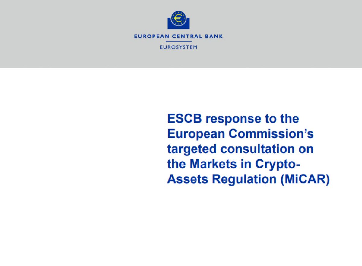 RobynHlD_'s tweet photo. 🇪🇺 Die europäischen Zentralbanken wollen eine zentrale MiCA-Regel für Stablecoins ändern.

Bisher müssen Herausgeber mindestens 30% ihrer Reserven als Bankeinlagen halten, bei großen Stablecoins sogar 60%. Nun warnen die Zentralbanken selbst: Wenn viele Nutzer ihre Coins https://t.co/atw3u66Vg8