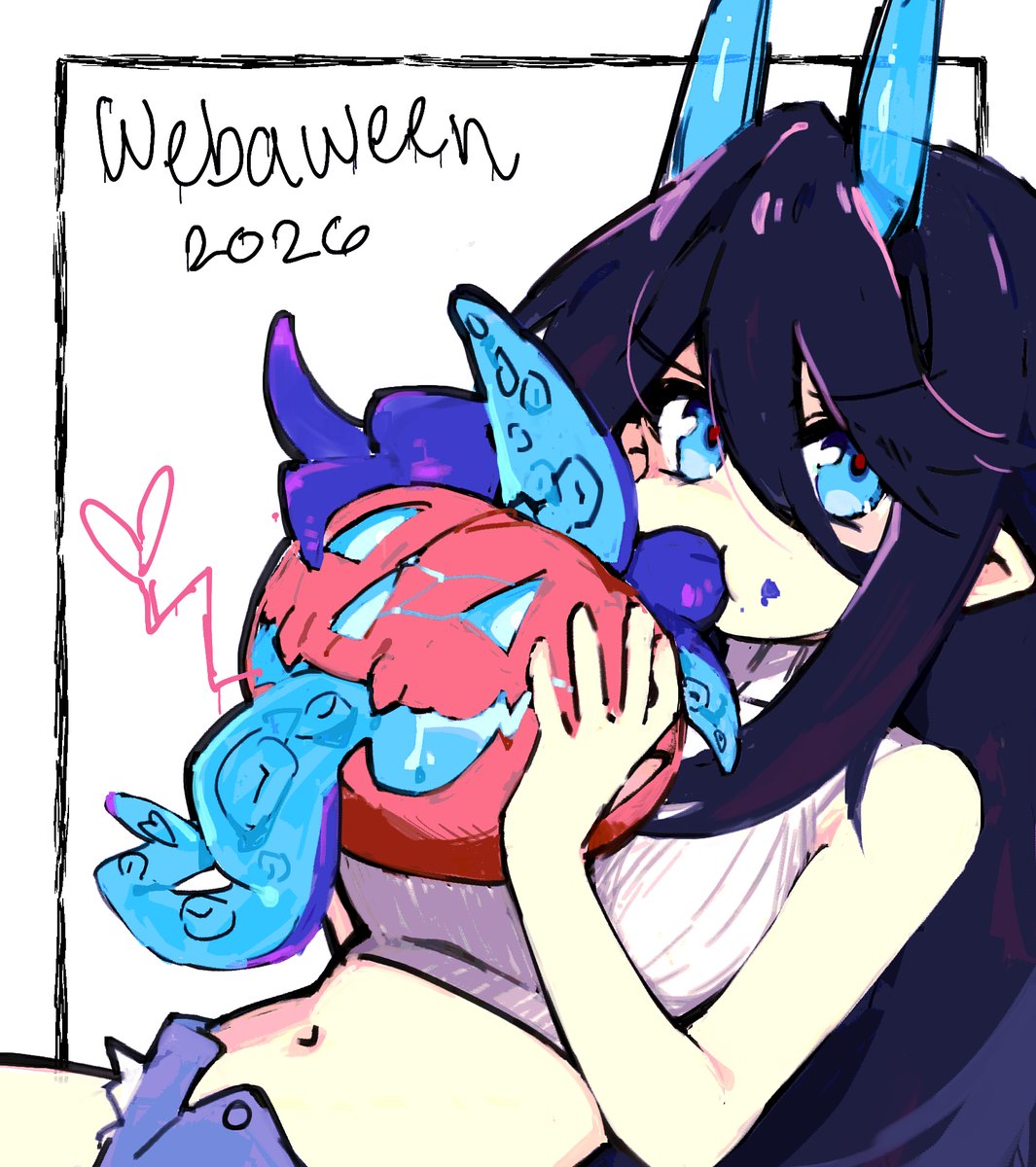 AledaSama's tweet photo. It's Webaween!!!🎃🕯️🐙 https://t.co/eZ0FrRkOZV