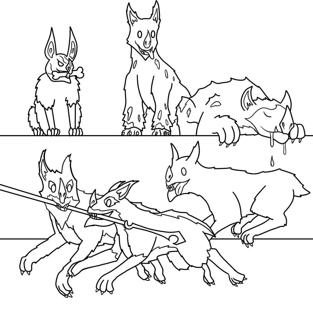 Primed_Average's tweet photo. Extremely honored to have contributed to the coloring book with so many awesome artists! All for a great cause, @PMCFQuest , (previously #QTCC) I can’t express how proud I am to be part of something so helpful.
#Warframe https://t.co/tMUXZtrzge