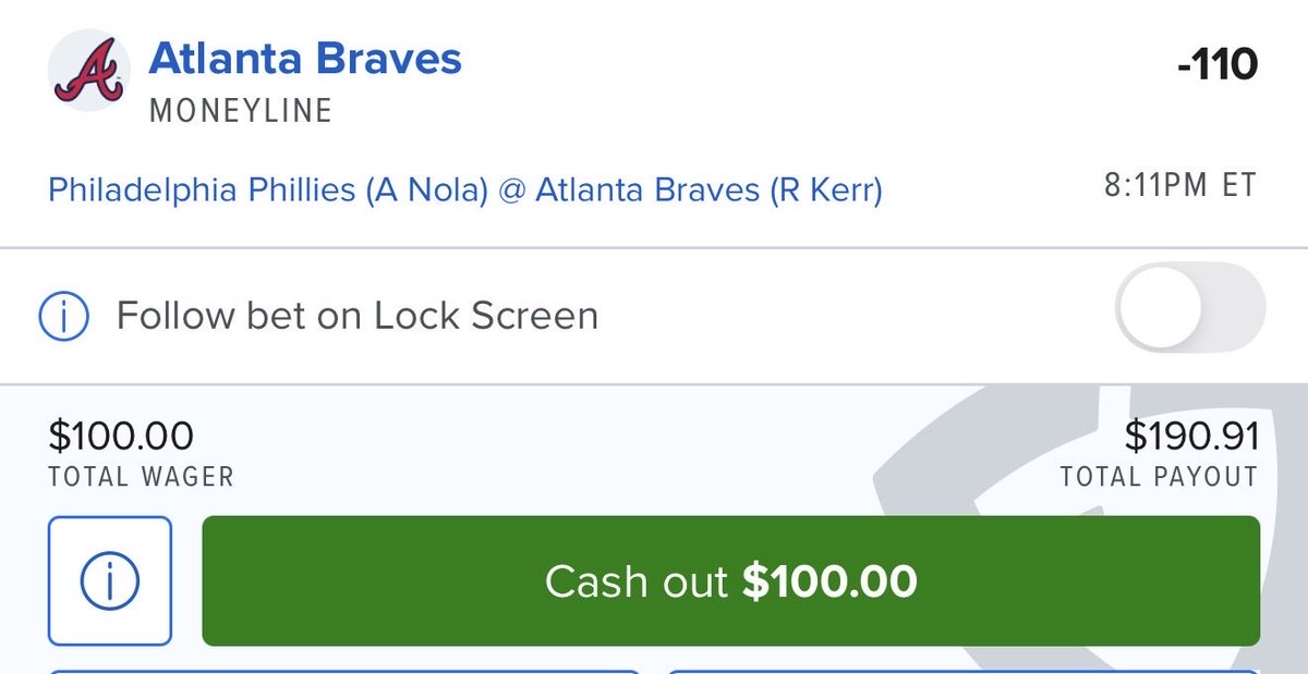 Deep_Betss's tweet photo. Easiest bet of my life. Let’s ride. https://t.co/i6P5uxIMGa