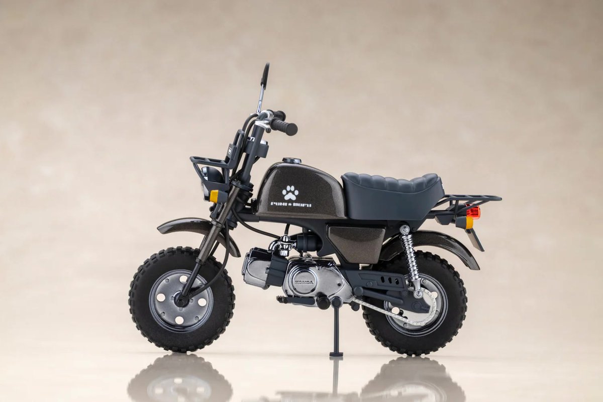 MOS6510Models's tweet photo. 🏍️💕 PRE-ORDER: PUNI☆MOFU Racing Ran + Honda Z50J Gorilla
Megami Device × Honda — Aoshima 1/12 Gorilla exclusive colors. Grey×pink, helmet, 2 faces.
¥8,800 · Apr 2027 · Pre-orders open 1 Oct 11:00 JST
https://t.co/J7HyR1kLmC
#メガミデバイス #PUNIMOFU #Honda #MOS6510Models https://t.co/1sOn4YMAYF