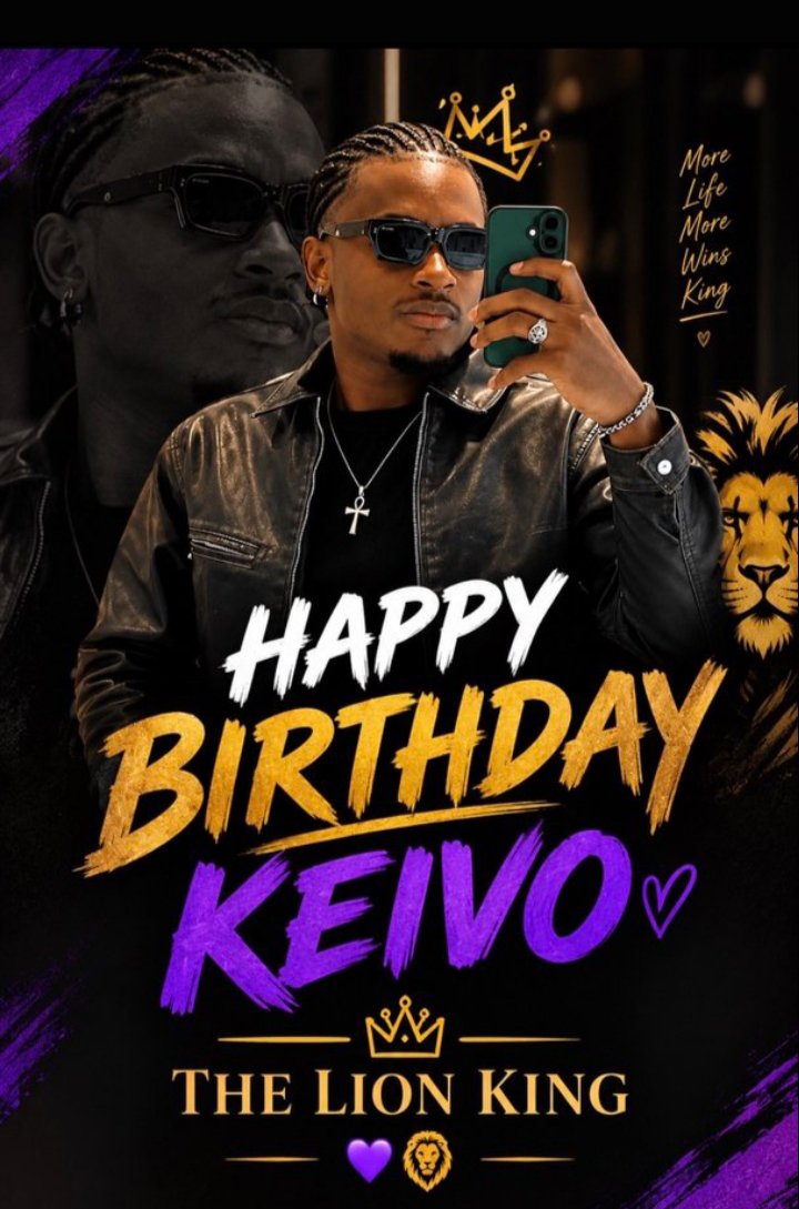 Atema24's tweet photo. Dear keivo
This is a proud stan account🥺
Cheers to long life,good health, wealth, prosperity.
The universe will be kind to you,you will succeed were others are falling.
Happy birthday kEIVO,the sky is your starting point,the world is not ready for your greatness🥳🎉🎁 https://t.co/EUMU5LZoHX