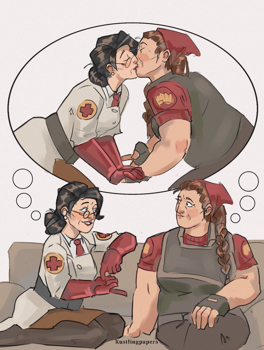 rustlingpapers's tweet photo. Women kiss

#tf2 #femfortress https://t.co/2CN06aOUwQ