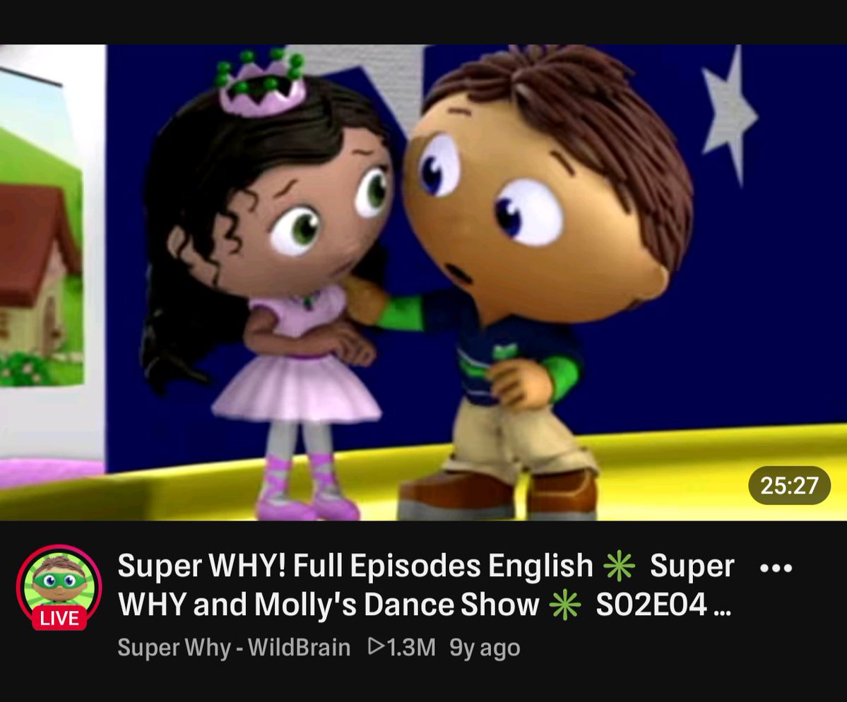 RosePettals57's tweet photo. Awe, look at Whyatt comforting Princess Pea in this thumbnail 

#SuperWhy https://t.co/SvNqiXU7fT